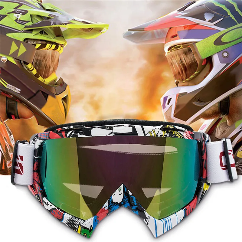 Outdoor Off Road Goggles Dirt Bike Motocross Glasses UV Protection