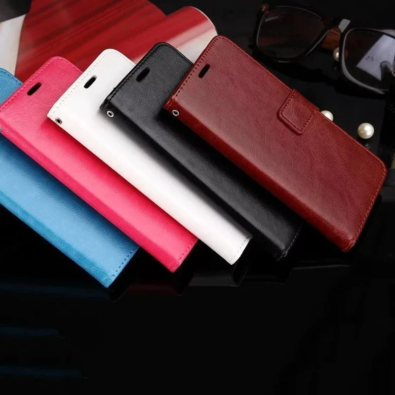 

Flip Leather Wallet Case Card Stand Cover Protective Shell For Huawei Mate/P9 P10 Plus Shockproof Holster
