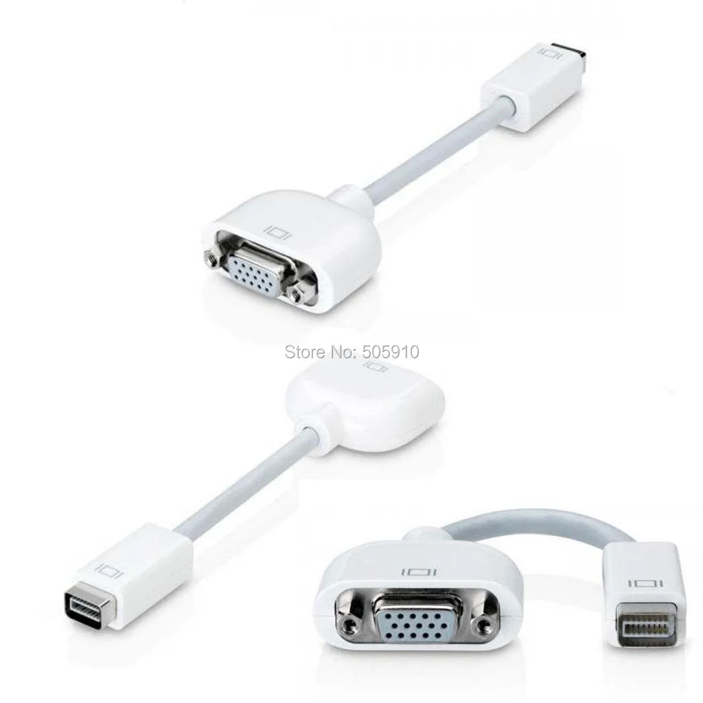 Mini DVI Port to VGA Adapter for Macbook iMac Display Monitor DVI to VGA Monitor Cable Adapter