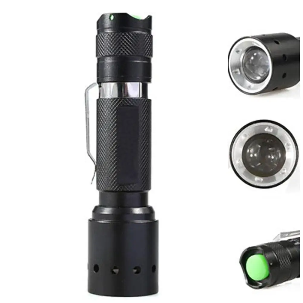 SKYWOLFEYE фонарик с фокусом 3200 люмен 3 режима T6 LED 18650 лампа Powerfful фонарик|3 mode|flashlight torcht6