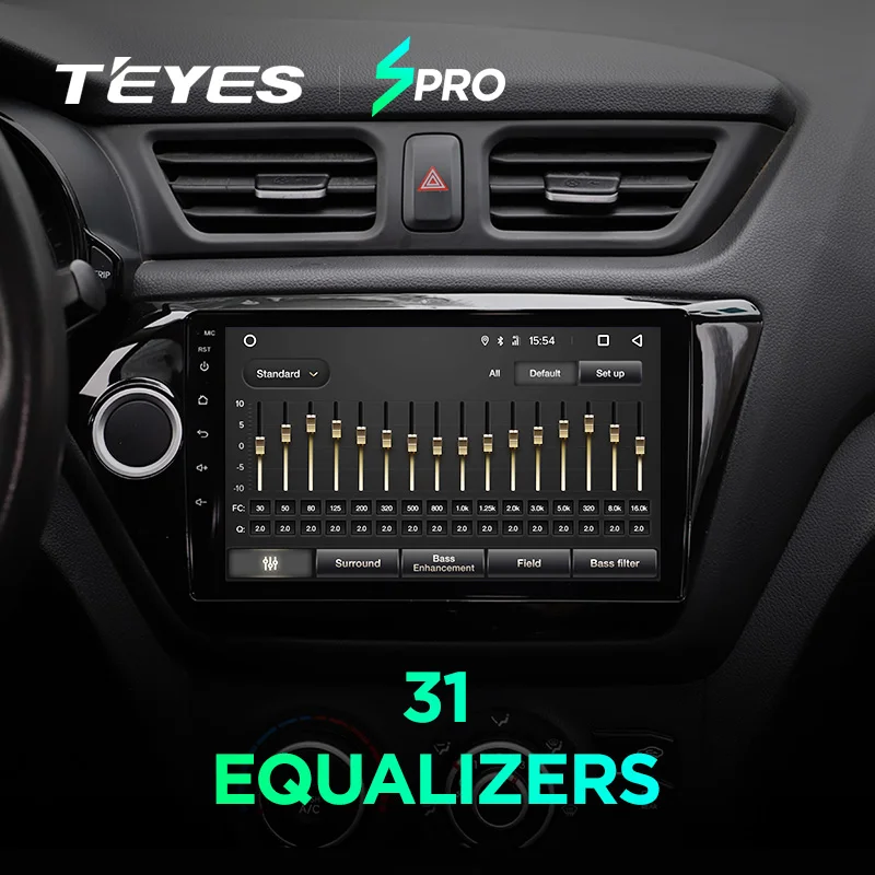 Perfect TEYES SPRO For KIA RIO 3 4 2011-2019 Car Radio Multimedia Video Player Navigation GPS Android 8.1 No 2din 2 din dvd 4
