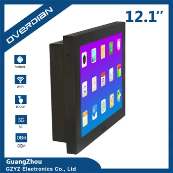 

12"/12Inch LCD Screen Industrial Computer Android System Built in WiFi Resistance Touch Screen Industrial Computer Tablet PC