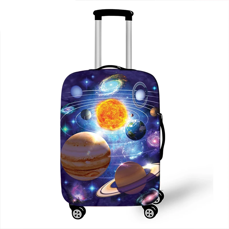 18-32 дюймов Чехол для чемодана Universe подходящий чехол для тележки чемодан пылезащитный чехол для путешествий аксессуары - Цвет: Style 12