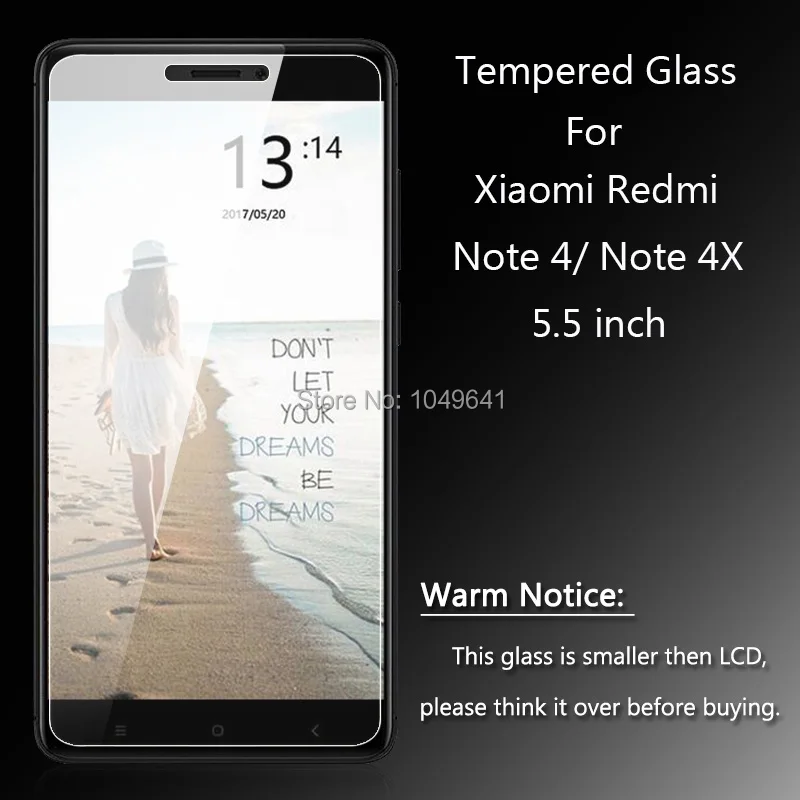 KXM1202_3_9H 2.5D Explosion proof LCD Tempered Glass Film for Xiaomi Redmi Note 4X 5.5 inch (2)