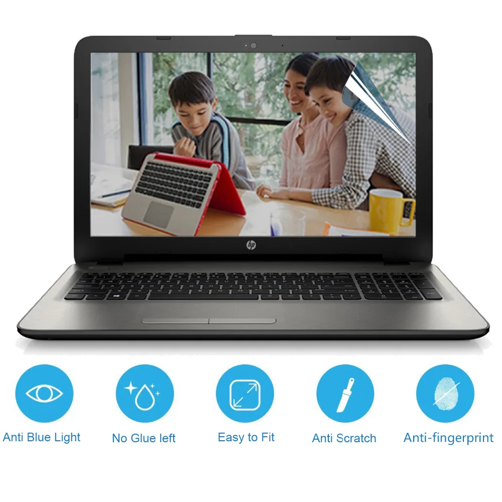 Cartinoe 15.6 Inch Laptop Screen Protector For Hp Envy X360 15-bp Series Anti Blue Light Lcd Screen Guard Film(2pcs