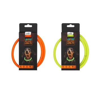 

PAWZRoad 2 PCs/lot Pet Dog Led Collar Light Collar for Dog Cat Pet Led Light Tag USB Safety Light Night Waterproof Pet Supplies