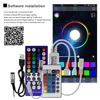 Светодиодный контроллер DC5V-24V Bluetooth RGB RGBW, IOS / Android APP Bluetooth RGB контроллер для RGB RGBW светодиодной ленты ► Фото 2/6