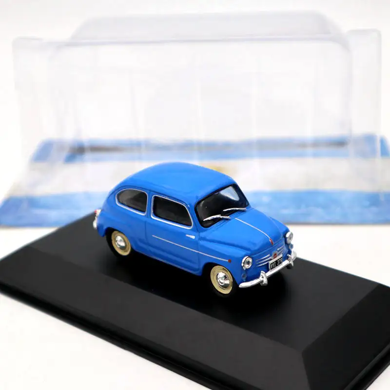 IXO alth 1:43 Fiat 600D 1962 синие литые под давлением модели Ограниченная серия Коллекция