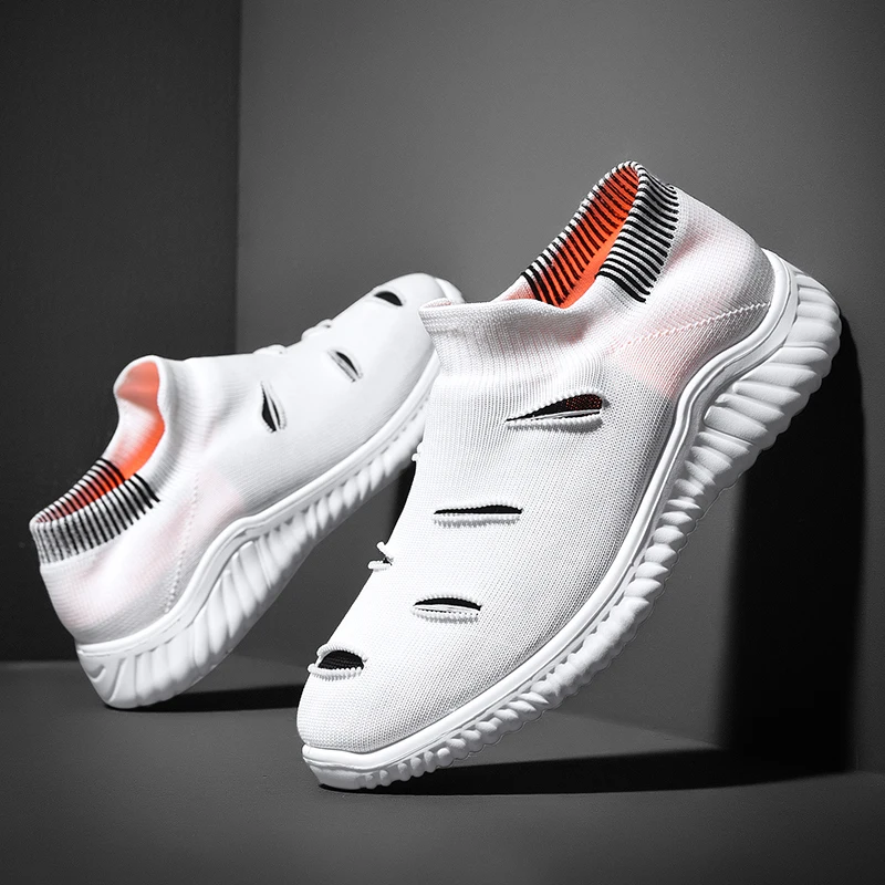 Hemmyi/повседневная мужская обувь Новинка 2019 года слипоны chaussure homme дышащая удобная