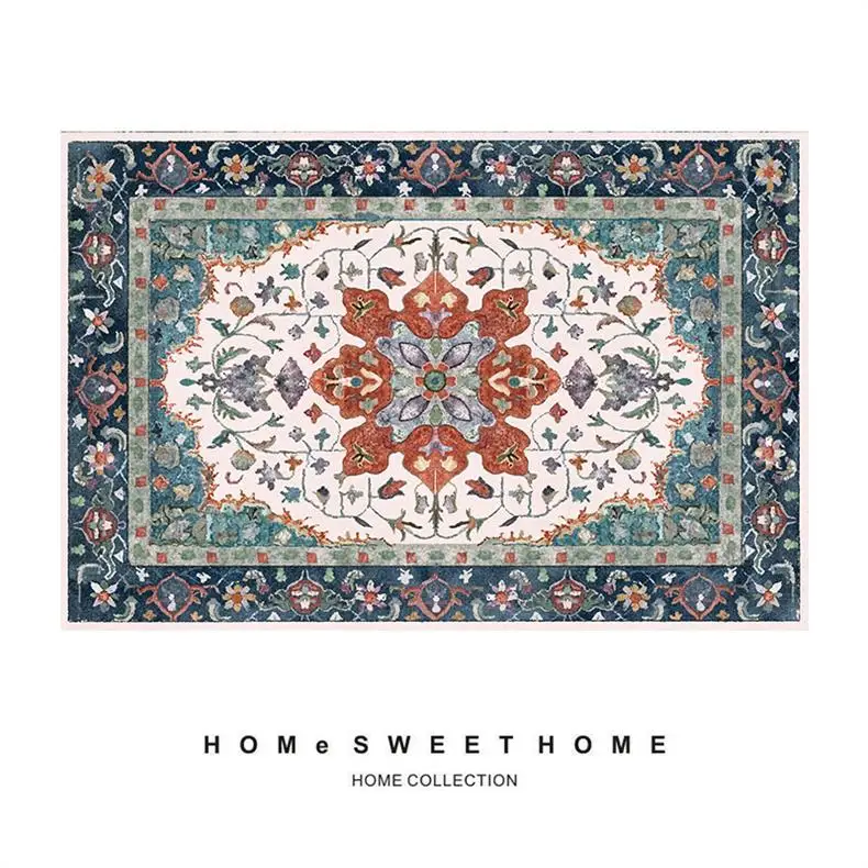 Indian Style Carpets For Living Room Nordic Morocco Carpet Bedroom Sofa Coffee Table Rug Study Room Floor Mat Dining Room Rugs - Цвет: 6