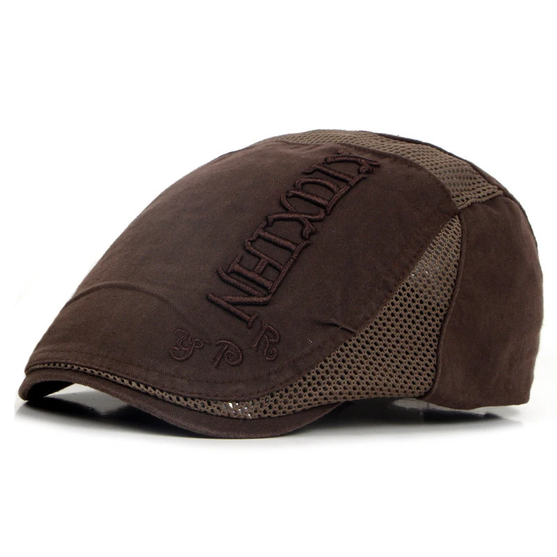 Beret Hat Casual Hat Woolen Beret Cotton Flat Advance Driver Flat Cap Men Women Beret Hats Korea Style Spring Summer
