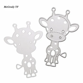 

Cartoon Giraffe Metal Cutting Dies Stencils for DIY Scrapbooking Stamps Clear Stencils album Decorative Embossing Paper Cards