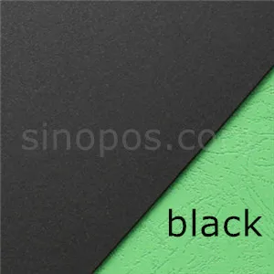 Обложка для стенда А5, держатель для образцов карт из ткани, текстильный материал, показать переплет, образец, стек, книга, кожа, флип, складной, дисплей, папка - Цвет: black