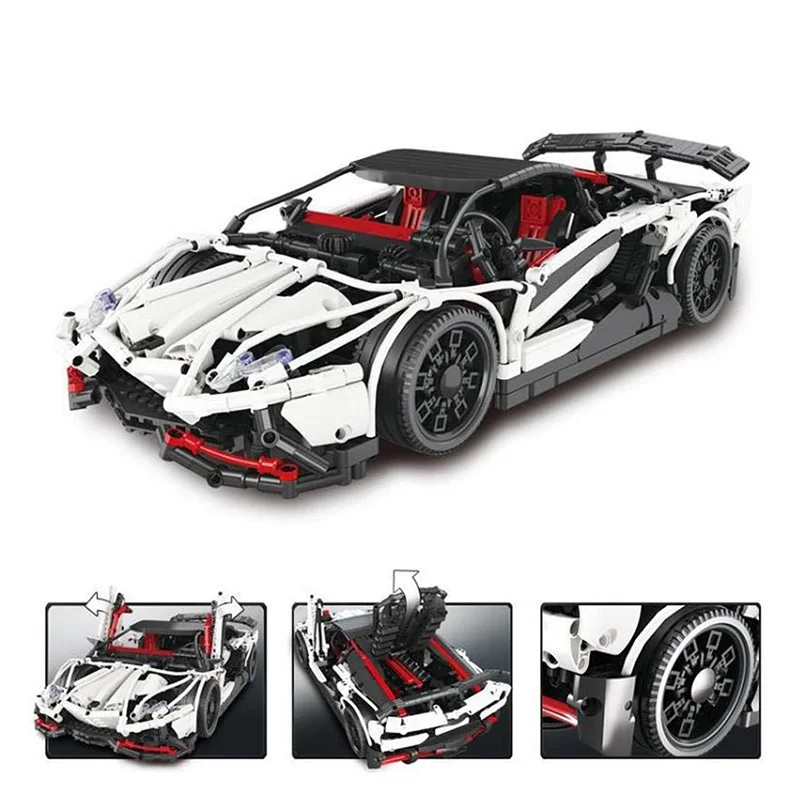 

Lepin 23006 2838Pcs Genuine MOC Technic Series The Hatchback Type R Set Building LEPIN Blocks Bricks Gifts Model