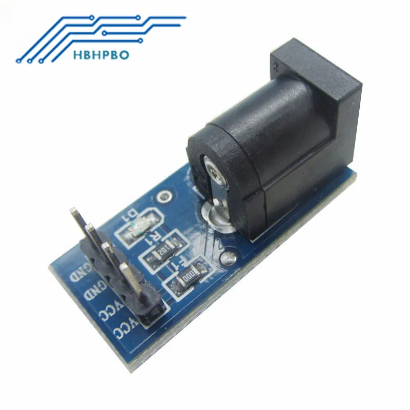 DC 005 DC005 5.5mm x 2.1mm DC Jack Socket Plug Power Supply Adapter Plate Module for Arduinoin