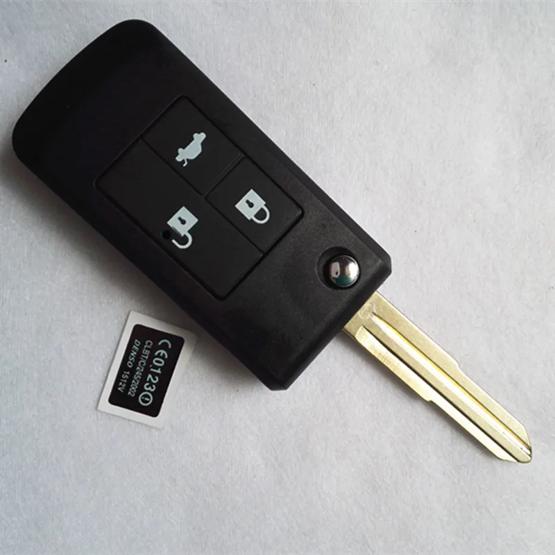 

DAKATU 3 Button Flip Folding Remote Key Blank Case Car Key Shell Fit For Buick Excelle HRV Chevrolet DWO4R Blade