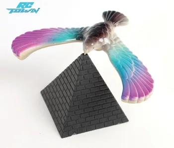 

RCtown Amazing Balancing Bird with Triangle Stand Color May Vary random color zk15
