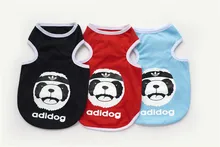 FB44 Dog Summer Vest – bear &adi dog design Summer dog Clothing Pets Clothes FREE shipping