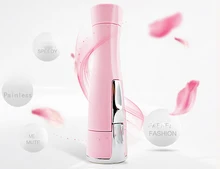 5pcs Portable Mini Epilator Lady Facial Hair Removal Depilatory Shaver Razor Device Face Skin Care Tools Beauty For Female Pink