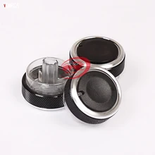 3Pcs Aluminum Alloy Air Conditioning Switch Classic for Ford Focus 2 MK2 focus 3 MK3 ST RS 2005-2014 Mondeo Knob Buttons