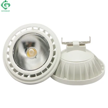 

LED AR111 Spotlight 12W G53 COB ES111 QR111 GU10 12VDC 85-265V Equal 120W Halogen Lamp Home Indoor Lighting
