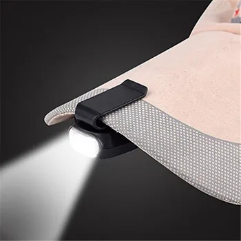 

3LED Headlamp Cap Light 90 Degree Rotatable Clip-on Hat Light Hands Free Bright Head Lamp Lantern Camping Cycling