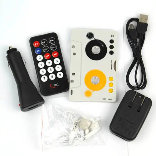 Radio samochodowe muzyka mp3 odtwarzacz cassette tape