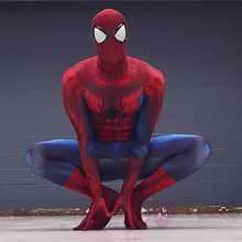 Newest spiderman costume 3D Printing spiderman costumes cosplay spandex zentai suit Halloween Ultimate Amazing Costume CS020430