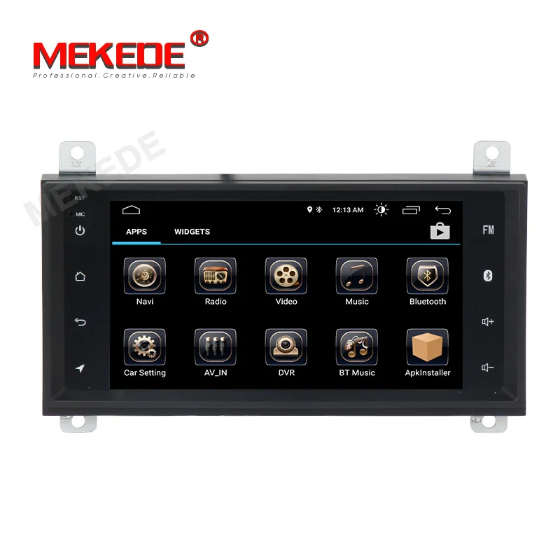 Cheap Mekede quad core android 8.1 Car tape recorder GPS DVD Player For  JEEP Grand Cherokee 2011 2012 2013 GPS Navigation Stereo 5