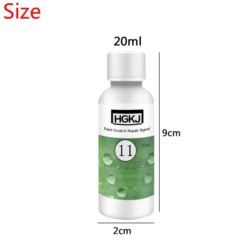 HGKJ-11-20ml, средство для ремонта автомобиля от царапин, жидкая полировка, Восковая краска, средство для ремонта царапин, автополировка, уход за стеклом, Новинка