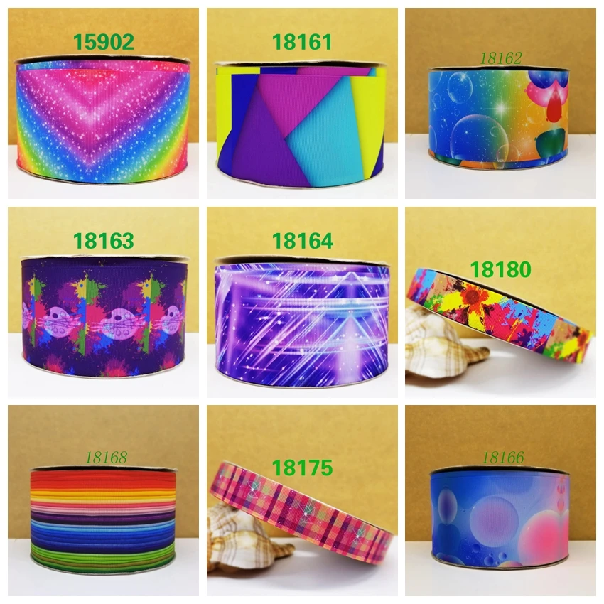 Бесплатная доставка 50 ярдов мультфильм печатных grosgrain ленты 18306 | Дом и сад