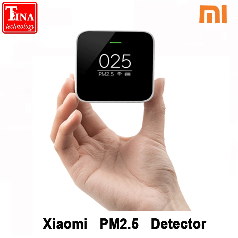 

Original Xiaomi Mijia PM2.5 Detecto rOLED Screen Smart Sensor Xiaomi Air Quality Tester Smart Control APP Adapt Mi Air Purifier