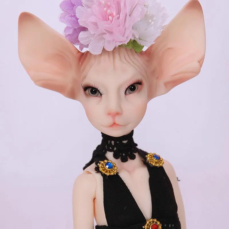 OUENEIFS BJD SD кукла Сфинкс Кот полный набор эльф животное 1/4 модель тела Девочки Мальчики мини игрушки minifee msd бесплатные глаза смола подарок на Рождество