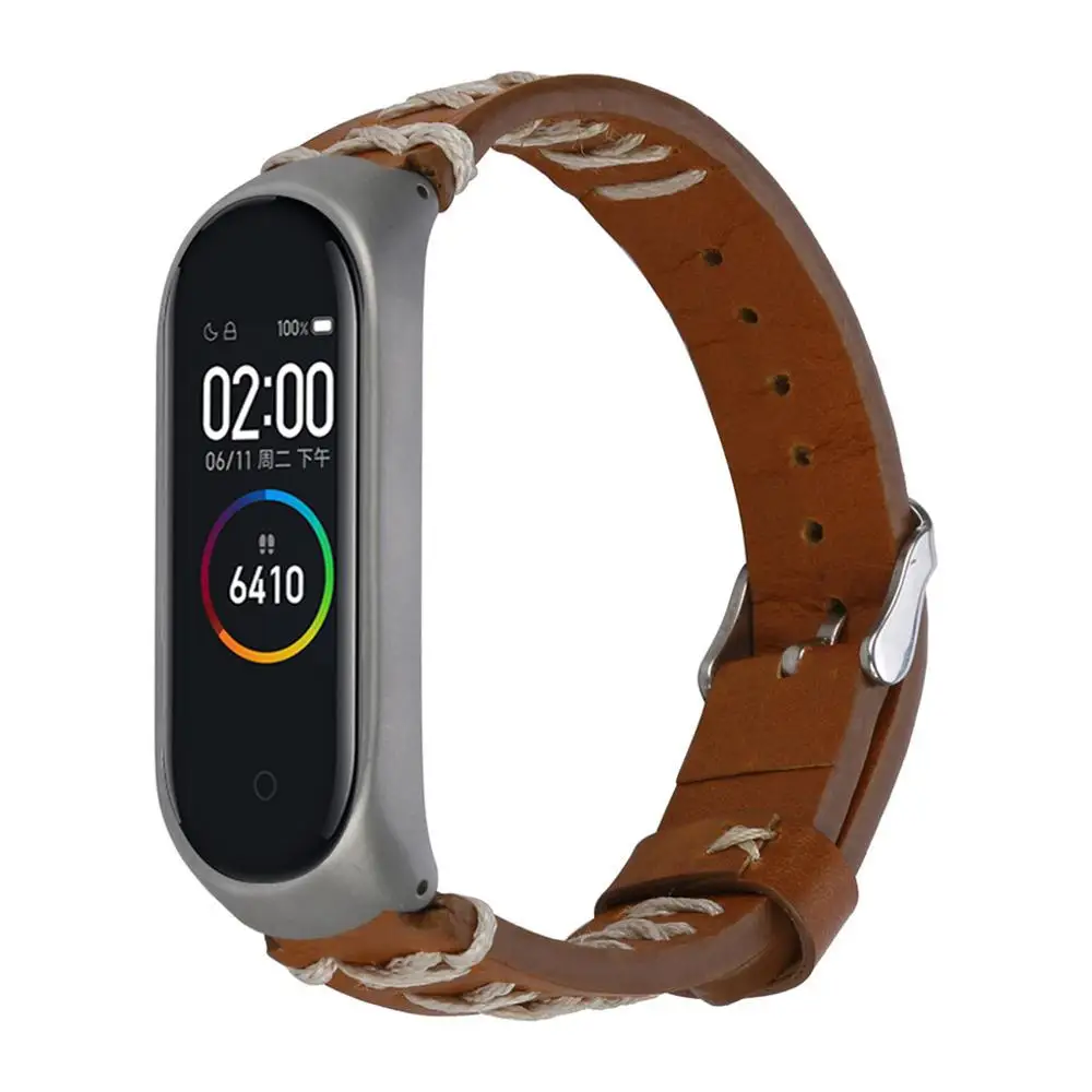 Сменный Браслет ремешок + металлический чехол для Xiaomi Mi Band 4 Модные Смарт часы
