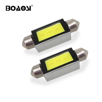 

2x Canbus 31mm 36mm 39mm 41mm Festoon LED COB Car License Plate Light Auto Interior Dome Reading Lamp Bulbs DC 12V 24V 6000K
