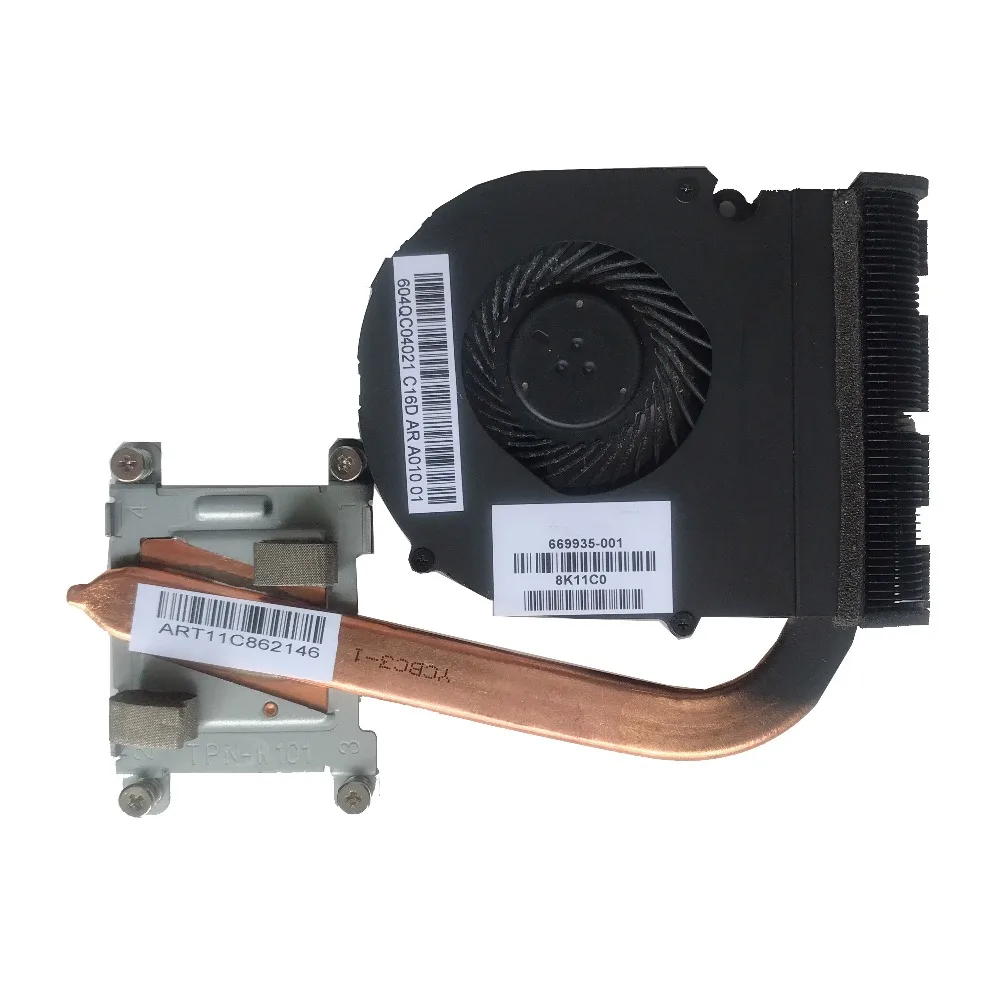

Original For HP DM4 DM4-3000 Series Laptop Cooling Radiator HEATSINK With Fan 669935-001 Free shipping
