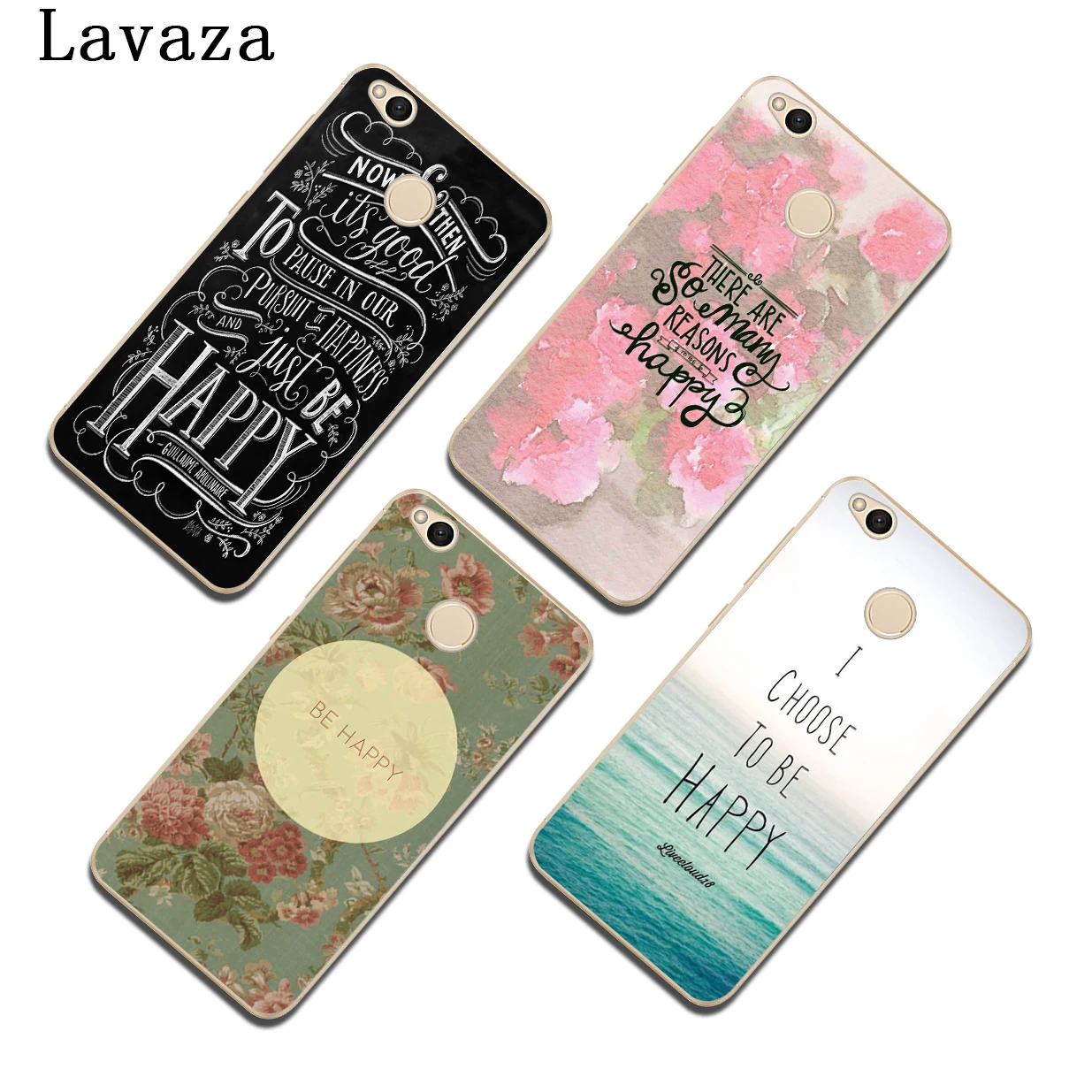 Lavaza Think Be Happy Choose чехол для телефона Xiaomi MI 9 9T A3 Pro CC9 CC9E 8 SE A2 Lite A1 pocophone f1 6 6X 5S 5X MAX