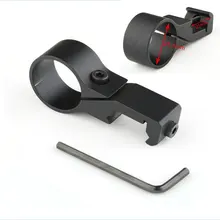 " неподвижное кольцо лазерный фонарик Боковое крепление 20 мм 7/8" Уивер Пикатинни рельсовый прицел крепления