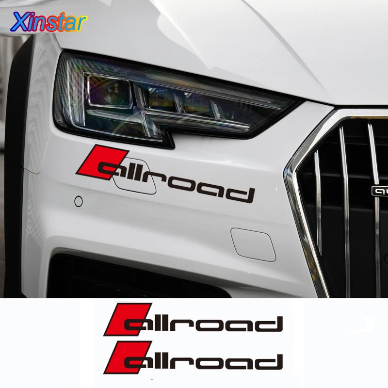 2 шт. немецкие оригинальные наклейки Allroad для Audi A4 A6 | Автомобили и мотоциклы