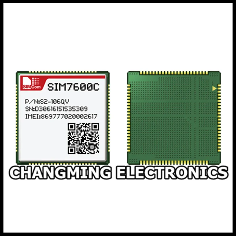 SIM7600C SIMCOM TDD LTE/FDD LTE/HSPA +/td-scdma двухдиапазонный модуль GSM/GPRS/EDGE Тип SMT (100% рабочий
