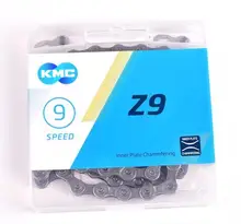 Kmc Z9 Bicycle Chain 9 Speed 116L Mtb Mountain Road Bike Bicycle Chain 27 Speed Folding Bicycle BMX Chains with Magic Chain award winning topeak tt2353 alien ii 26high quality multifunction road bicycle mtb bike folding tool with chain breaker torx hex