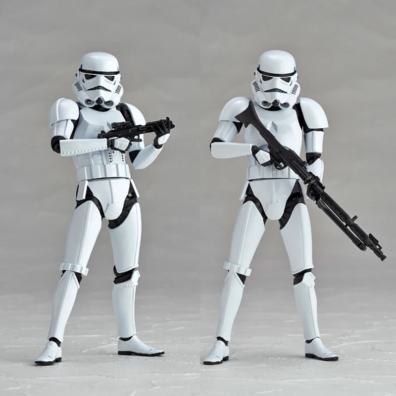 Aliexpress.com : Buy PVC Anime Movie Revoltech Star Wars Action Figure Stormtrooper White Knight