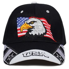 Новинка, бейсбольная Кепка с вышивкой орла в стиле хип-хоп, бейсболки в американском стиле, уличная мода, шляпы для папы, уличная Регулируемая Солнцезащитная шапка