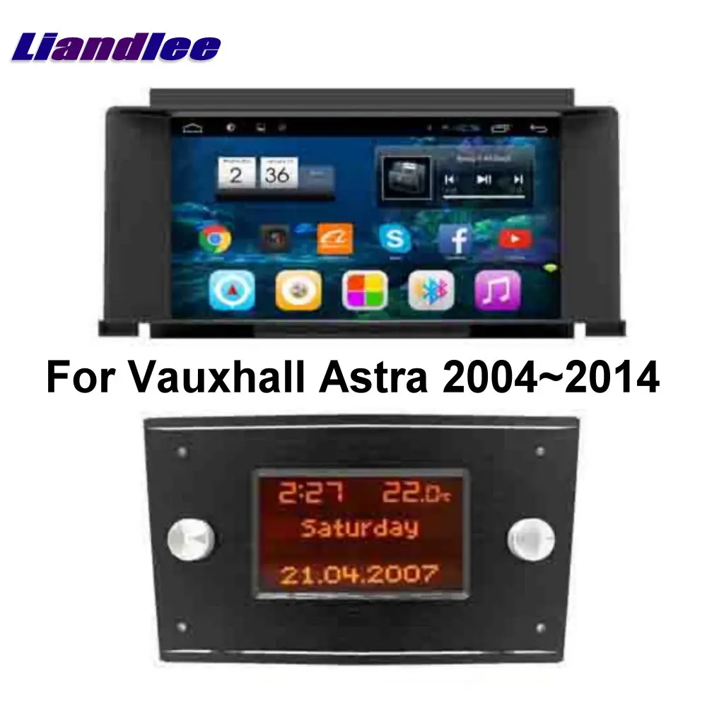 Liandlee для Vauxhall Astra 2004~ Автомобильный Android радио плеер gps NAVI карты HD сенсорный экран ТВ Мультимедиа CD DVD