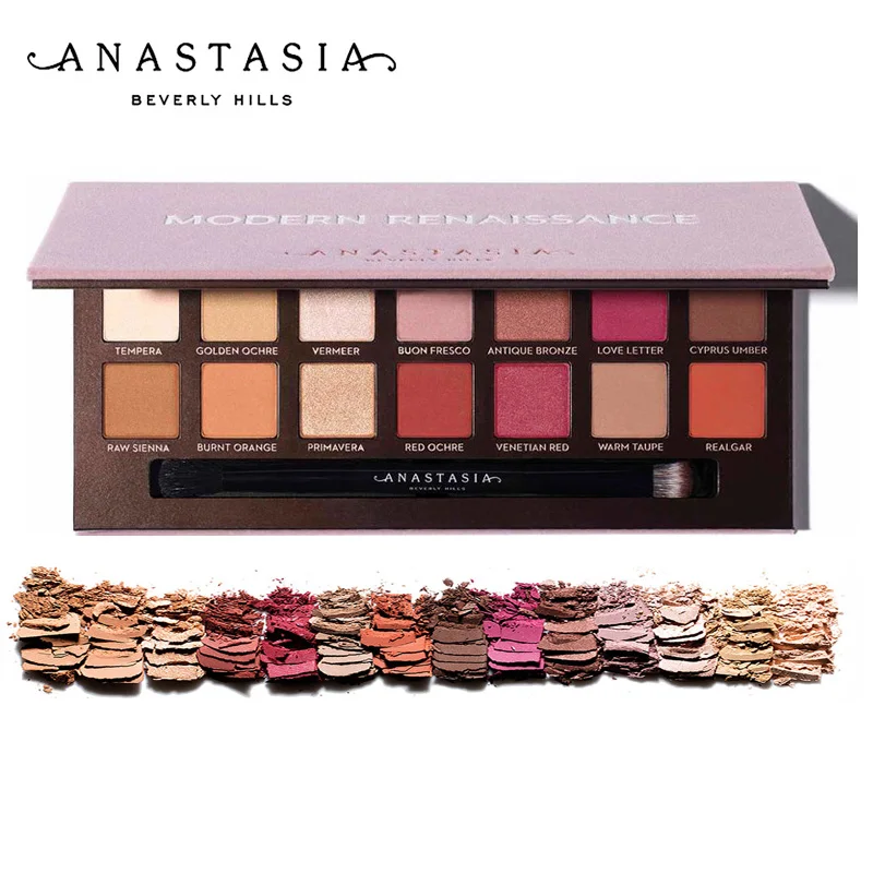 

Anastasia Beverly Hills 12 Colors MASTER yeshadow Pallete Nude Palette Eyeshadow Waterproof Makeup Palette Eyeshadow Eye Shadow