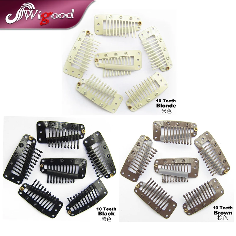 wig clips and combs