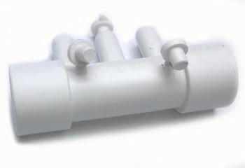 

PVC Air Manifold 1"S x 1"S with 3 3/8" Barbs Spa Hot tub