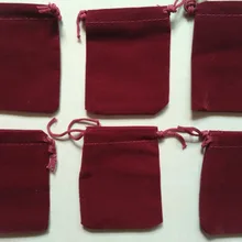 Популярный 500Pcs7x9cm/10x12 cm/12x14 cm Модный бархатный мешочек сумка со шнурками/Ювелирная сумка, Рождественские Свадебные Подарочные сумки и мешочек