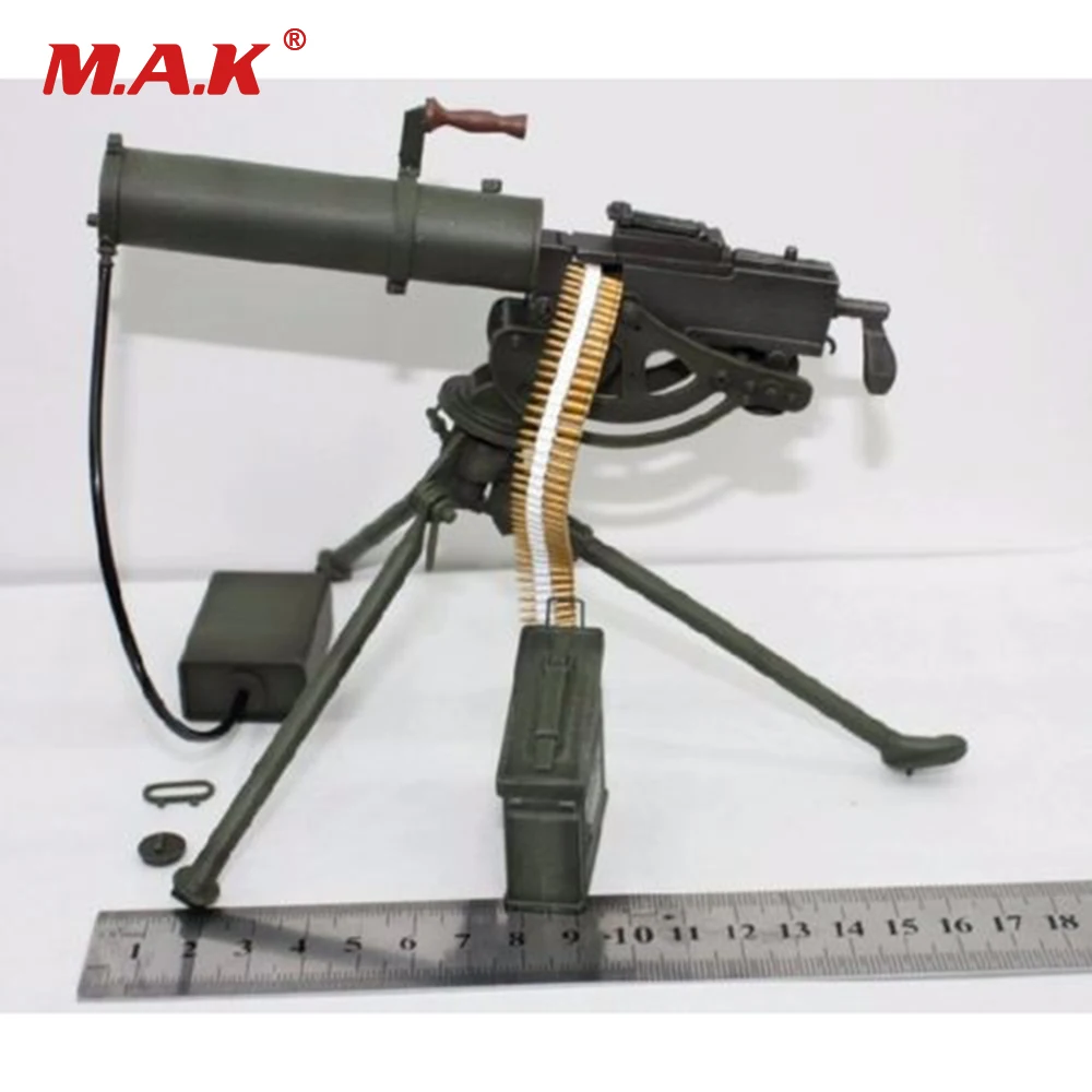 1/6 масштаб фигурка с оружием модель оружие WWI Maschinengewehr MG08 Максим пистолет игрушки 1:6 солдат оружие Модель F0r 12 ''фигурка