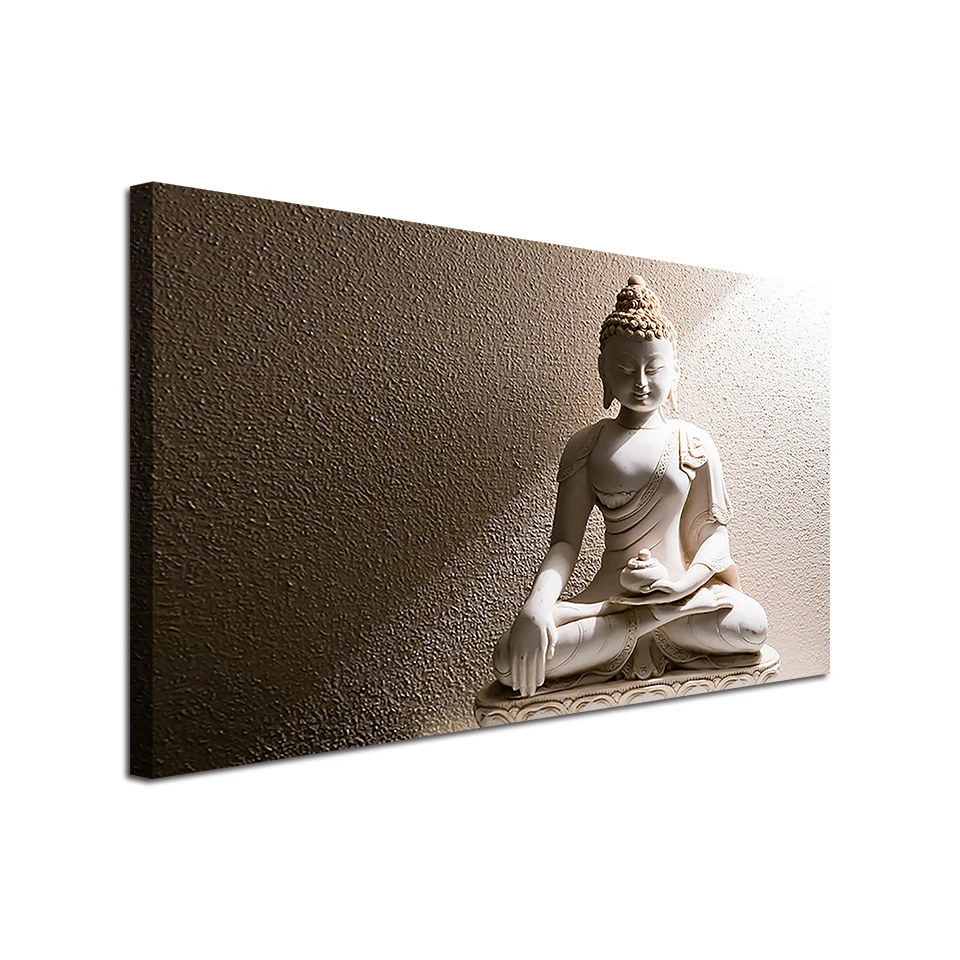 Embelish-1-Pieces-Modern-Home-Decor-Pictures-For-Living-Room-White-Marble-Buddha-Wall-Art-Posters (4)